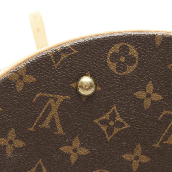 LOUIS VUITTON Brown Monogram Leather Shoulder Bag - Picture 10 of 10